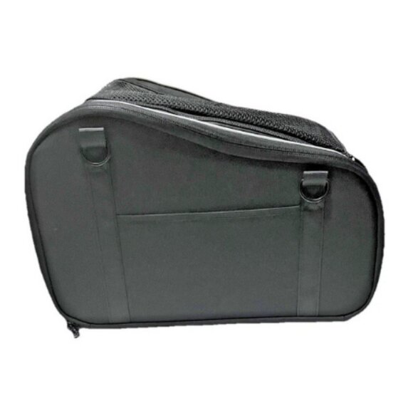 Pecute Small Pet Carrier Bag Soft-Sided Travel Tote 16"x9"x10" Black Portable - Picture 5 of 5